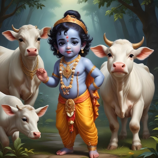 Little lord Krishna