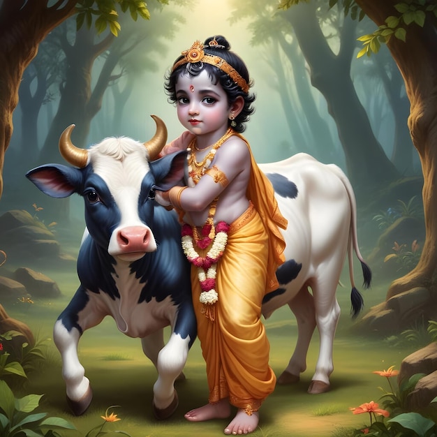 Little lord Krishna