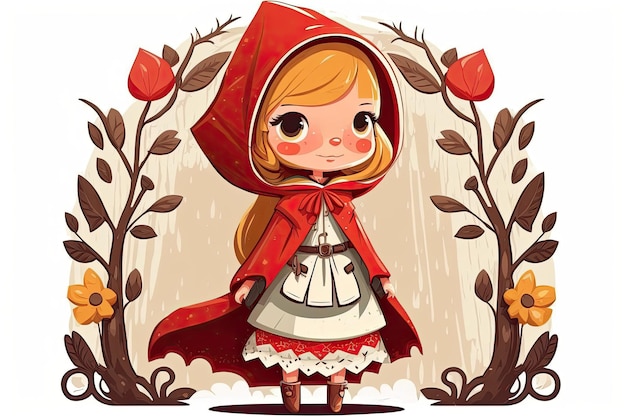 Little Red Riding Hood is a popular fairy tale for kids