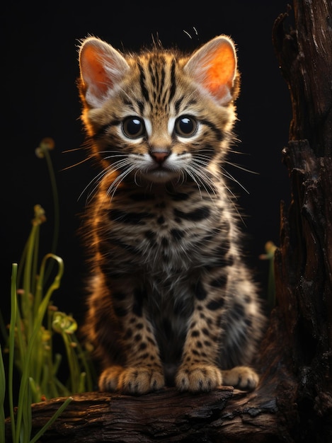 Little spotted cat