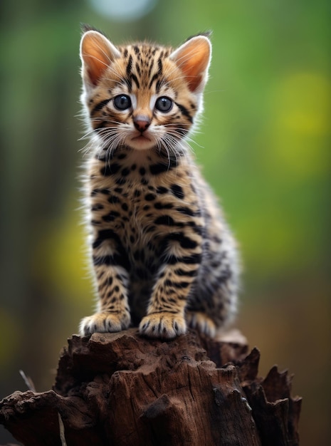 Little spotted cat