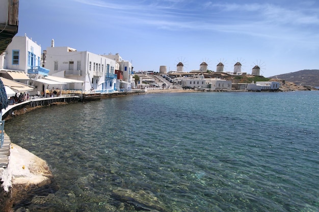 Little Venice of Mykonos Greece