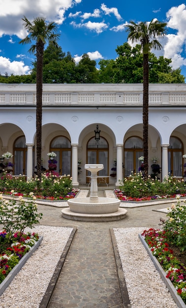 Livadia Crimea   Livadia Palace patio