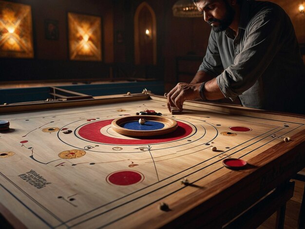 Photo lively carrom board maker_3