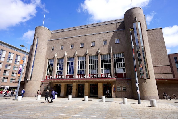 LIVERPOOL UK JULY 14 2022 Liverpool Philharmonic Hall England UK