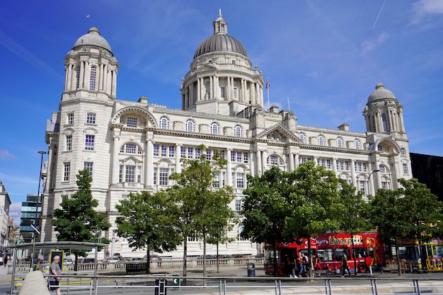 LIVERPOOL UK JULY 14 2022 Port of Liverpool Building England UK