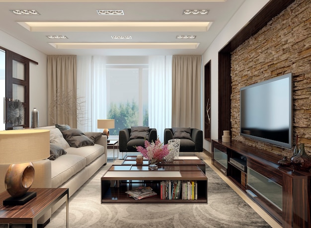 Living room modern style