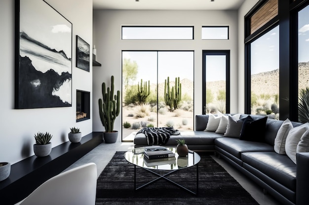 A living room with a fireplace and a tv on the wall.