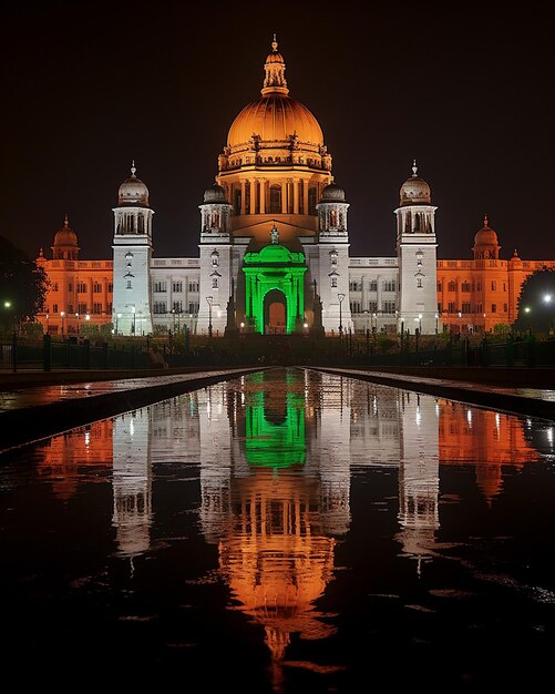 llustration of victoria memorial from Kolkata