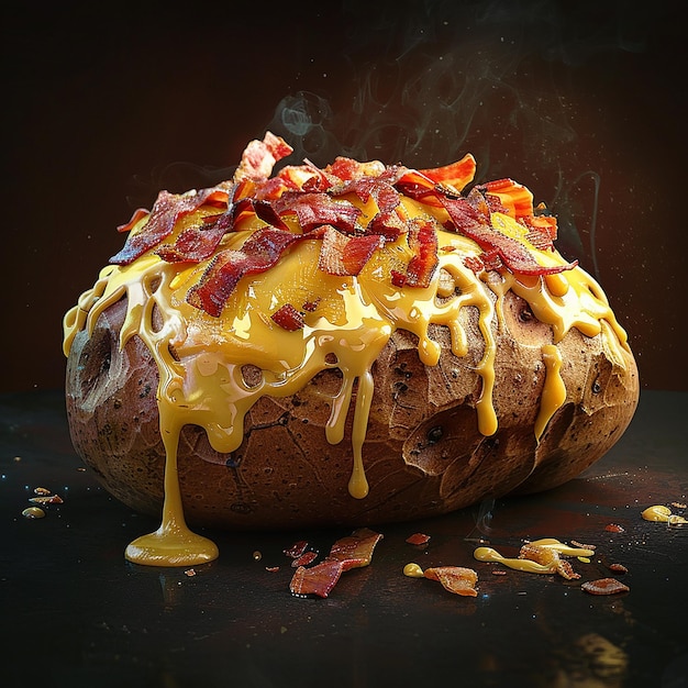 Loaded Baked Potato A Cheesy Comfort Classic