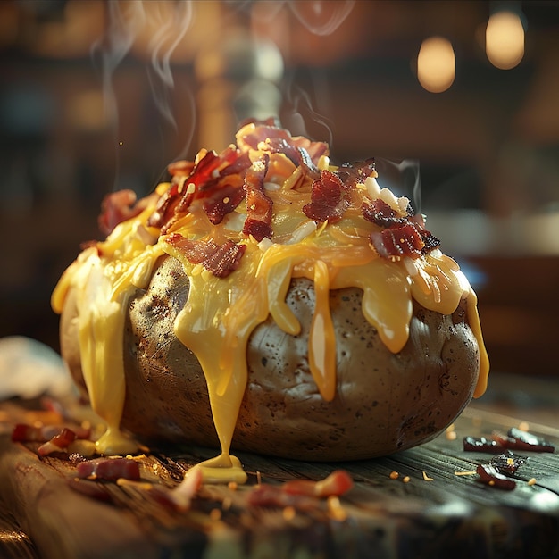 Loaded Baked Potato A Cheesy Comfort Classic