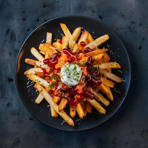 Loaded Chili Cheese Fries