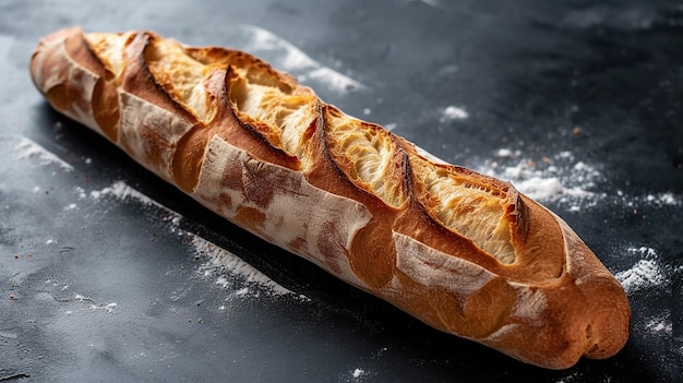 Photo a loaf of bread with the word bread on it