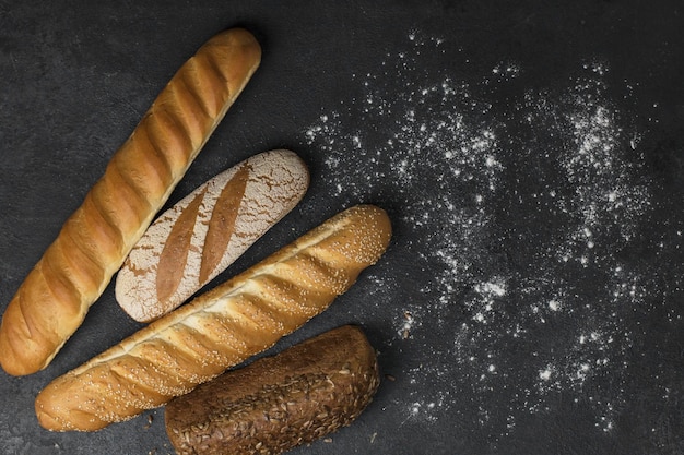 loaf of fresh baked bread