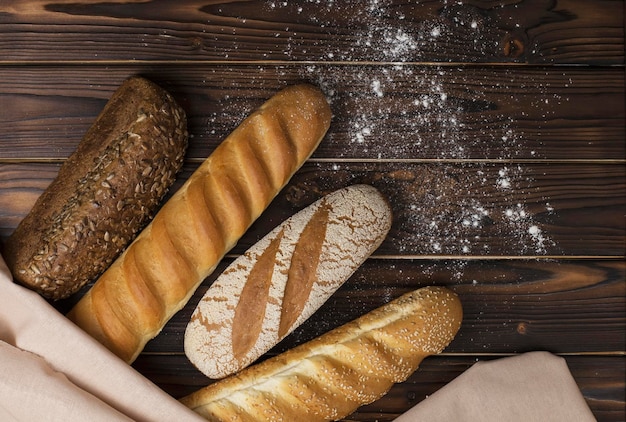 loaf of fresh baked bread