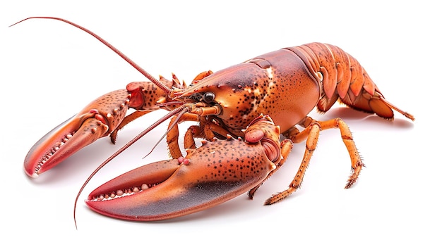 a lobster with a large blade on its head