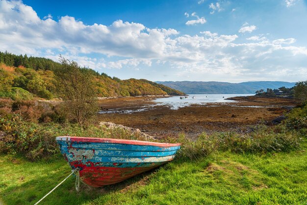 Loch Sunart in Scotland