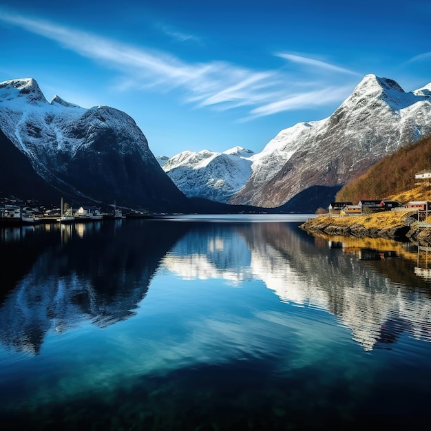 lofoten in Norway landscape