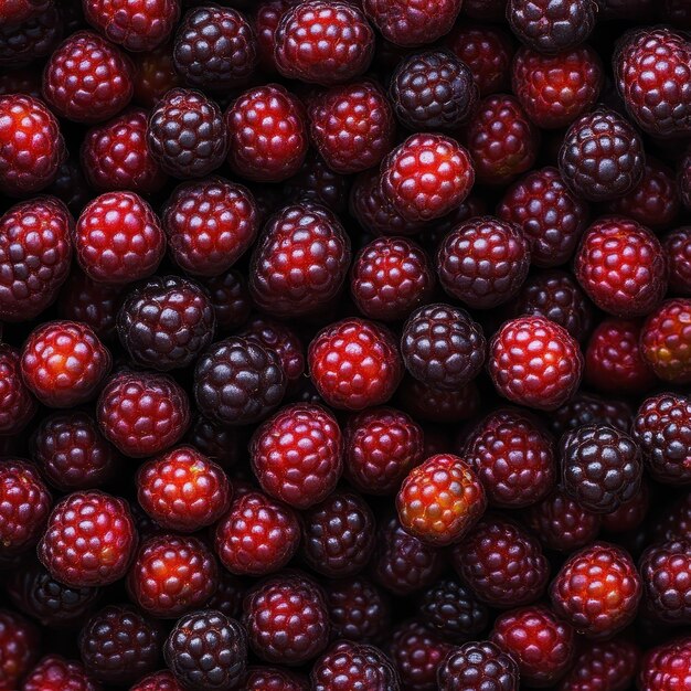 Loganberry fruit fresh and tasty overwhelming abundance