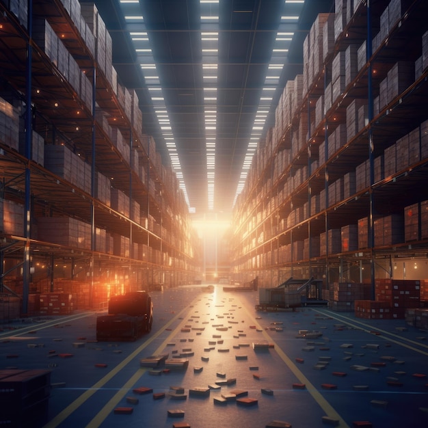 The logistics warehouse of the future