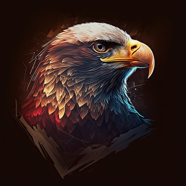 Logo American Bald Eagle