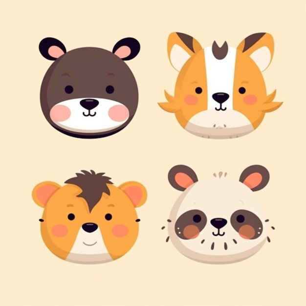 Logo animal cartoon cute 20