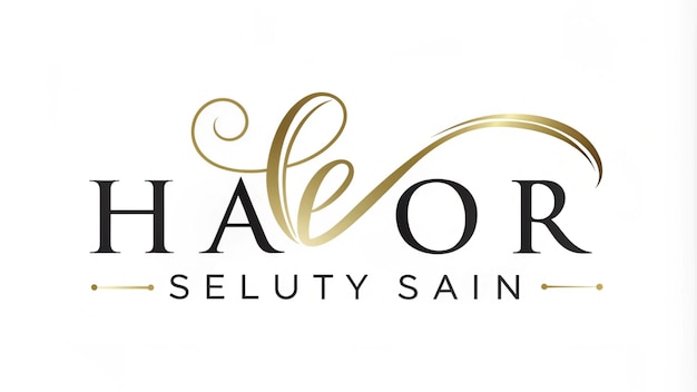 a logo for the beauty salon