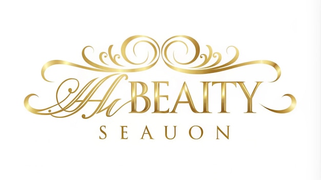 Photo a logo for beauty season