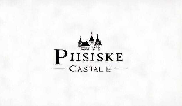 Photo a logo for the castle castle castle castle