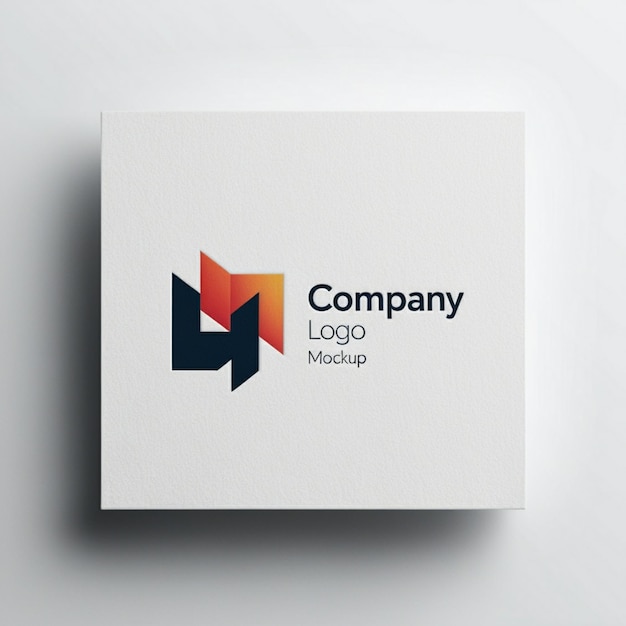 a logo for company company company in a white box