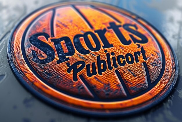 Photo logo design for sports publicity support