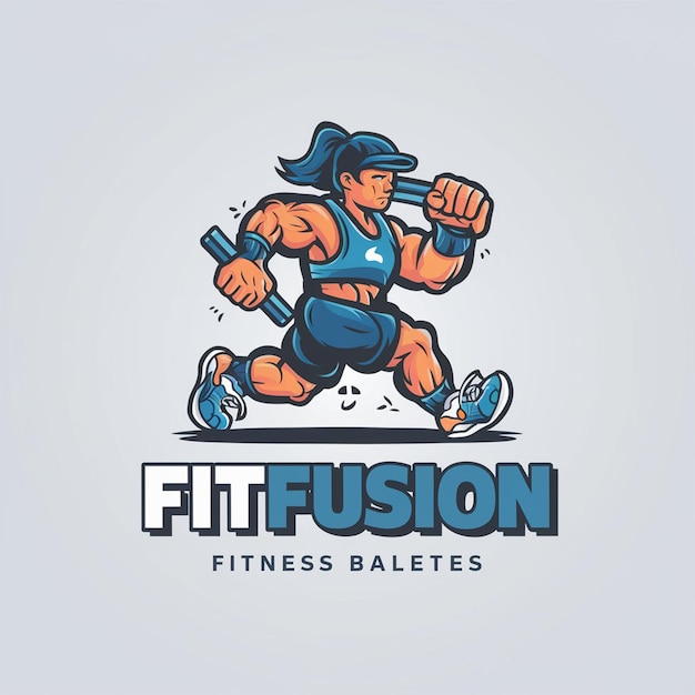 a logo for a fitness sport event that says fitness fitness