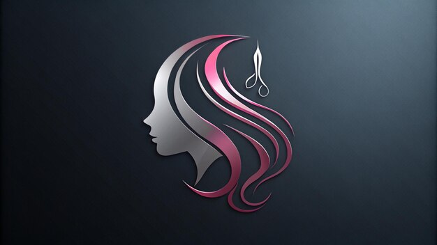 Photo logo hair beauty