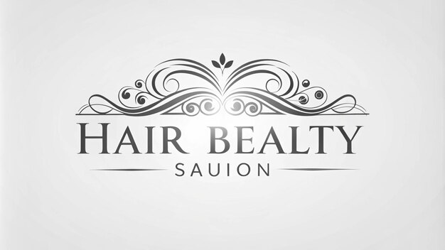 Photo logo hair beauty