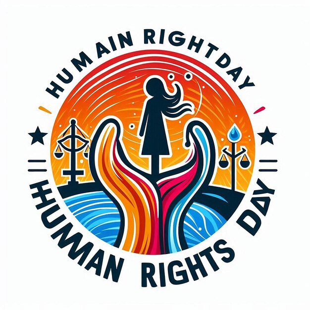 a logo for human rights day day day day day day day day day