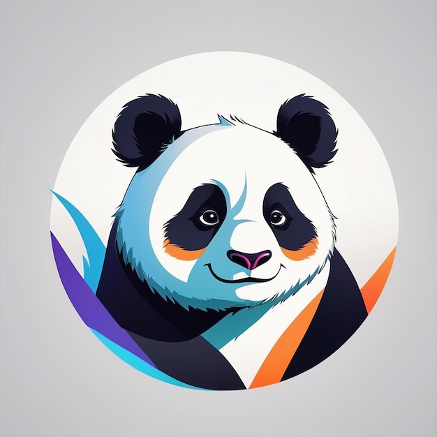 logo of a panda