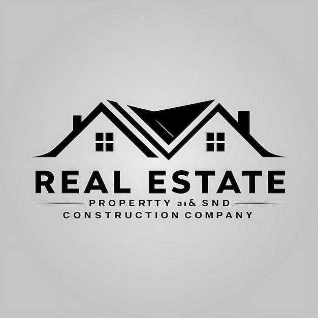 a logo for real estate which is for real estate