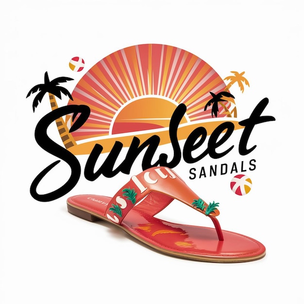 a logo for sunbathers with a palm tree on the top