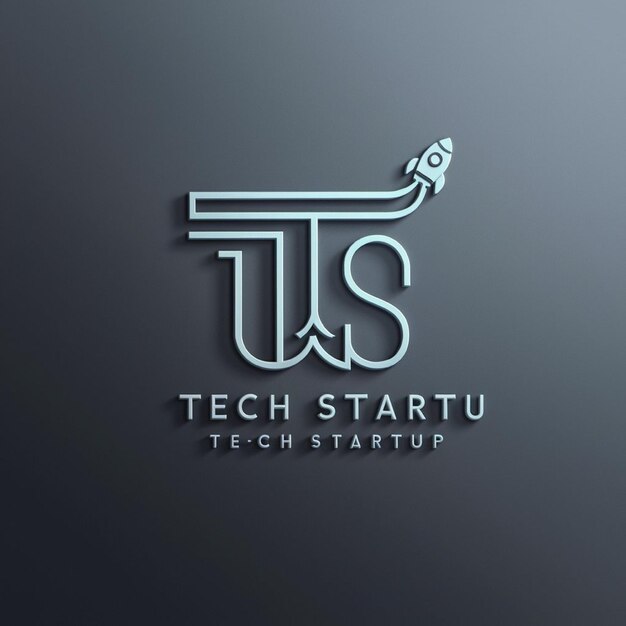 Photo logo for a tech startup