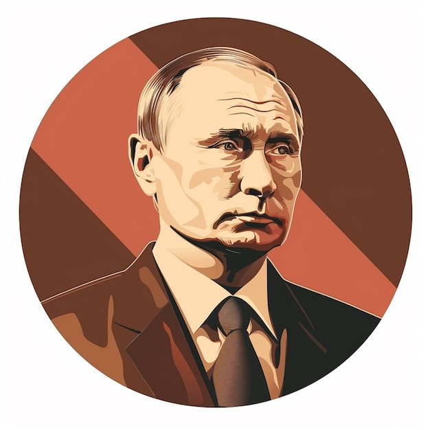 Logo vektor presiden Rusia Vladimir Putin