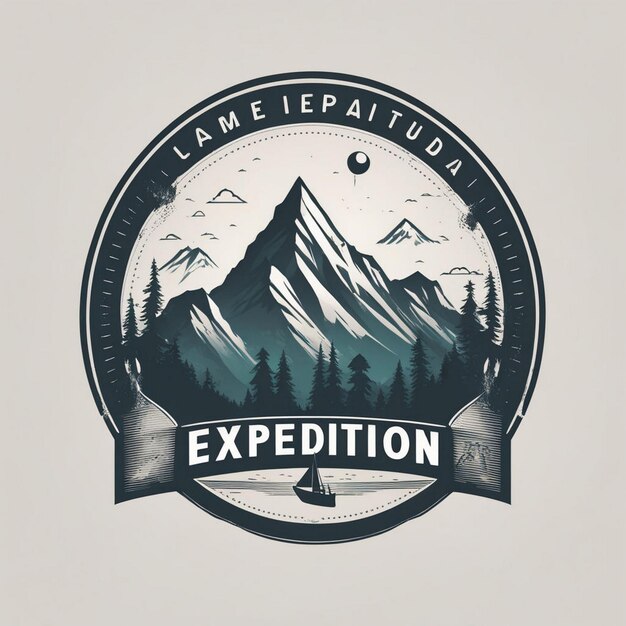 Photo a logo for a world adventure adventure