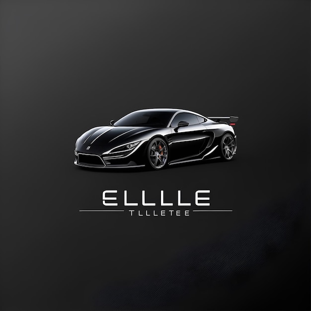 logotip for shop car minimalism elite cars sport cars