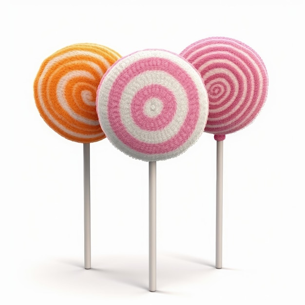 Lolipop colorful candy illustration image