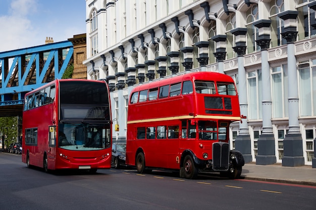 London Red Bus traditional old