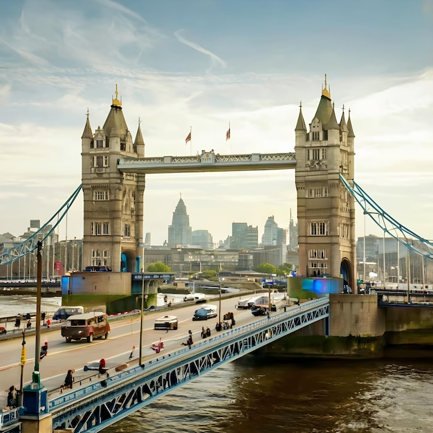 London Tower Bridge Photograph from an Alternate Viewpoint