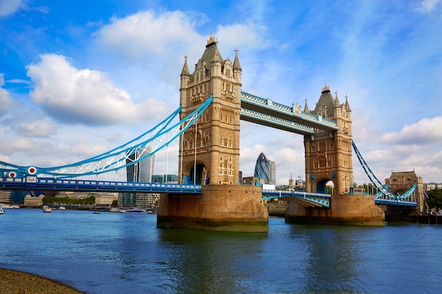 London Tower Bridge sunset on Thames river