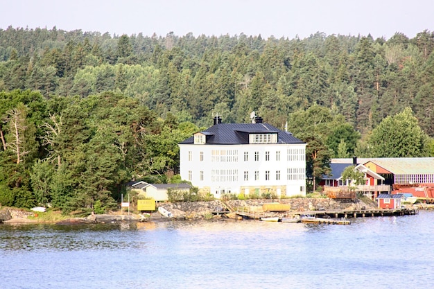 Lonely island in Sweden Archipelago