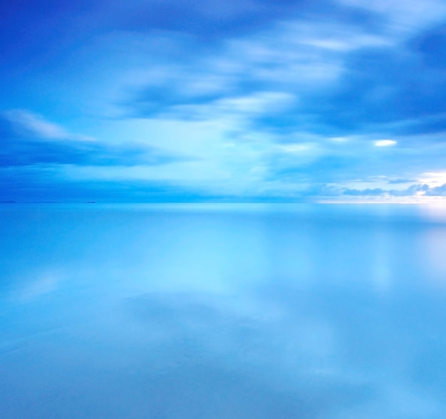 Long Exposure of clouds for background