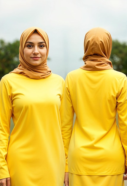 a long sleeve tshirt for hijab girl