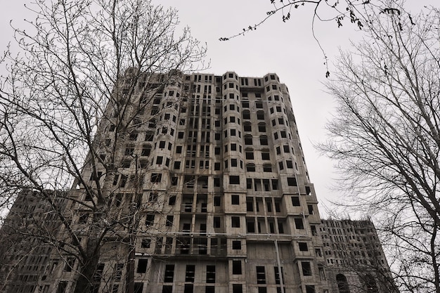 Longterm residential complex Akadem Place on Vernadsky Street in Moscow